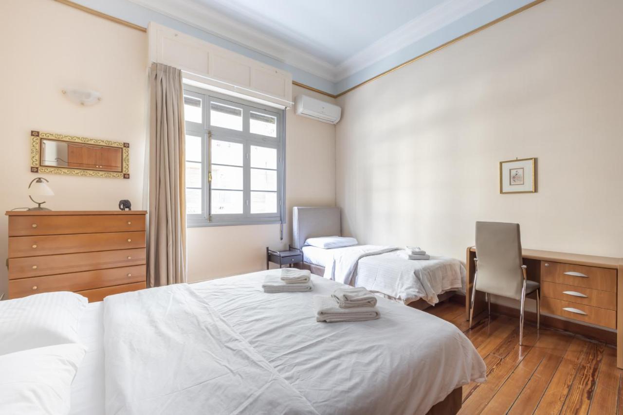 Ideal 4 Bdr Apartment In Plaka For 10! Aten Exteriör bild